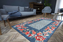 Conceptum Soul Chenille - Blue AL 324 Alfombra de 150 x 230 cm